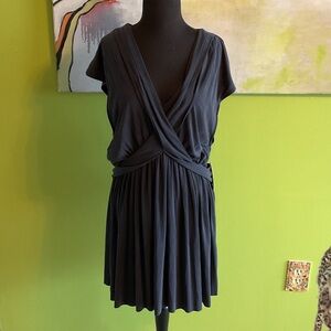 Nwt's Free People Black Blouson Dress